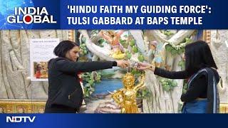 4-Time US Congresswoman Tulsi Gabbard Visits BAPS Swaminarayan Akshardham Temple