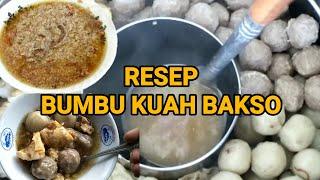 RESEP BUMBU KUAH BAKSO GURIH DAN SEDAP