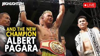 JUNE 15 2024:  AND THE NEW [IBF Asia Light] Champion! Albert Pagara vs Aketelieti Yelejian