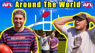 AFL Around The World (Goal Kicking Challenge) @YungkingCookson