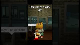 I’m just a chill player #roblox #memes #funny #music #mm2