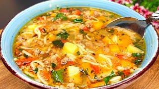 Такой чудесный суп, что вам захочется еще, когда вы его попробуете!