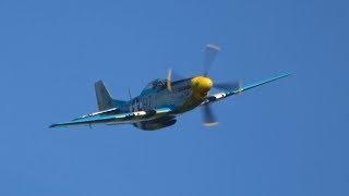 P-51 Mustang ~ pure Merlin Sound no announcer