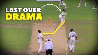 Last Over Drama in Test Cricket | TFV-Cricket