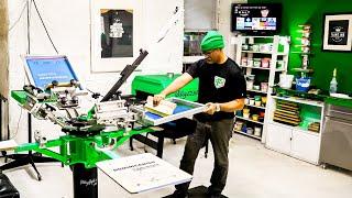 PRINTING T-SHIRTS  WITH LOW CURE SCREEN PRINTING INK ( Review on the Rapid Cure Ink)