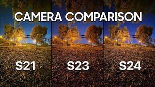 Galaxy S24 vs S23 vs S21 - Base Model Camera Comparison