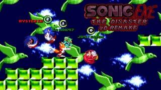 Sonic.exe The Disaster 2D Remake moments-Finally sonic been added to this game to save his friends