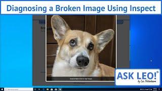 Diagnosing a Broken Image Using Inspect