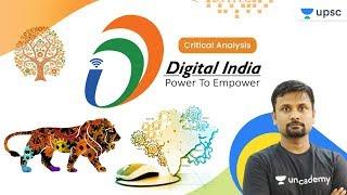 Critical Analysis: Digital India | Explained by Durgesh Sir