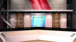 Chroma Key News Studio 12