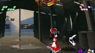 [100714][WinMUGEN] TOUGH Reimu vs. MegaMari (Fraps Test)