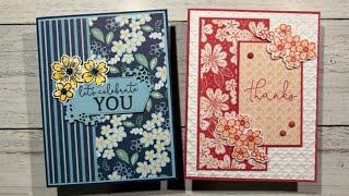 Stampin' Up! Regency Park Suite makes lots of cards!