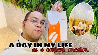 A DAY IN MY LIFE as a content creator