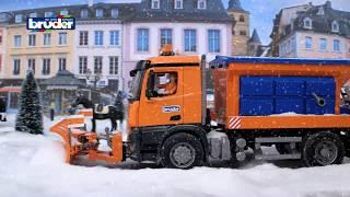 Mercedes-Benz Arocs Winterdienst -- 03685 -- BRUDER Spielwaren