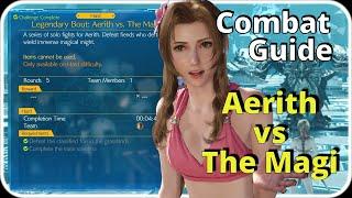 Final Fantasy 7 Rebirth - How To Beat Legendary Bout Aerith vs the magi