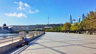 Baku Boulevard (Seaside) Walking Tour