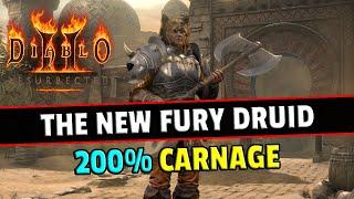IT CHANGES EVERYTHING !! The New FURY Druid build - Diablo 2 resurrected