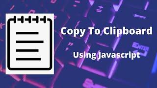 Part 1 : How To Copy Selected Text Using Javascript