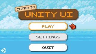 Unity UI Tutorial | An introduction