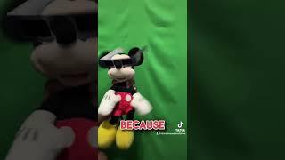 Mickey doesn’t like what he saw… Pt. 2 #mickeymouse #doubleseeingglasses #jacksepticeye #greenscreen