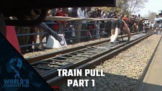 2003 World's Strongest Man | Train Pull Part 1