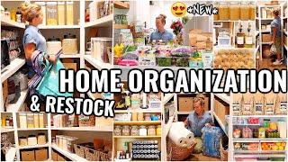 HOME ORGANIZATION IDEAS!! CLEAN & ORGANIZE WITH ME | DECLUTTERING AND ORGANIZING MOTIVATION