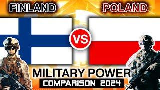 Finland vs Poland Military Power Comparison 2024 | Poland vs Finland Military Power 2024