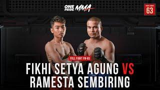 Fikhi Setya Agung Vs Ramesta Sembiring | Full Fight One Pride MMA FN 63