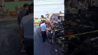 Rumah seorang wartawan di Tanah Karo, dibakar OTK Kamis (27/6/2024) pukul 4 dini hari, 4 tewas