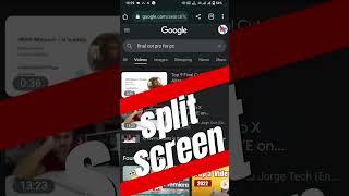 best trick of split screen on android