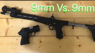 9mm Carbine Vs. 9mm Handgun Ballistics test