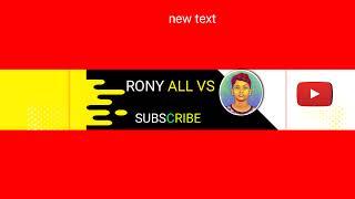 Rony All VS Live Stream