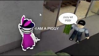 ZIZZY Skin Trolling On City Map | Roblox Piggy