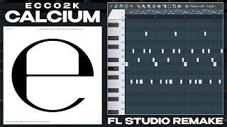 How "Calcium" by Ecco2K was made (FL Studio remake)