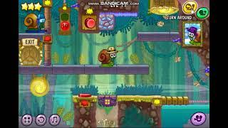 Snail Bob 8 levels 16-20 walkthrough all 3 stars collected in each level