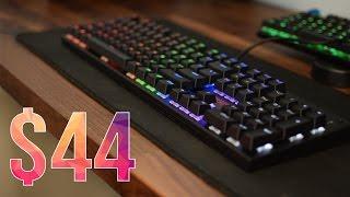 $44 Backlit Mechanical Keyboard - 1stplayer Firerose MK3 Review