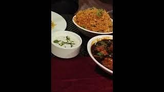 Biryani chilli chicken #shorts #viral #biryani #chillichicken #trending #trendingsong #bhraman