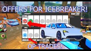 What Do People OFFER for ICEBREAKER?   | Roblox Jailbreak |