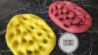 NATURAL, SOFT, CHEMICAL-FREE, ECONOMIC PLAY DOUGH RECIPE - TADIMIZTUZUMUZ