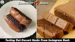 Testing Out Viral Food Hacks | Testing Instagram Dessert Hacks | Testing Hacks Sent By Subscribers