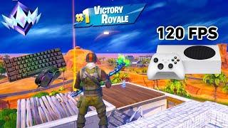 Fortnite Unreal Ranked Reload Xbox Series S | Keyboard & Mouse Gameplay | 120 FPS