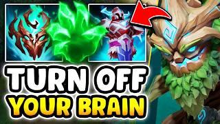 TURN OFF YOUR BRAIN WITH MEGA TANK MAOKAI TOP! (THIS CHAMP IS FREELO) - EPISODE 105