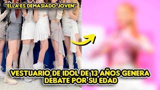 VESTUARIO DE IDOL DE 13 AÑOS GENERA DEBATE POR SU EDAD + ELLA ES DEMASIADO JOVEN