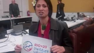 Catherine Davis UN interview on RIO+20, 2012