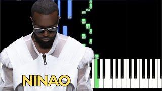 GIMS NINAO - Piano Tutorial Instru Karaoké Paroles