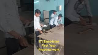 ITI Electrician 1st yr Practical ll Work hard to make your life better #iti #practical #electrician