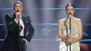 Emma & Francesca Michielin - Britney Spears - Baby one more time- Sanremo 2022 - live video serata 4