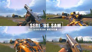 Serious Sam: Siberian Mayhem - ALL Weapons So far