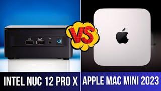 Apple Mac Mini M2 Pro vs Intel NUC 12 Pro X