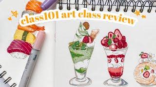 CLASS101.NET REVIEW  KOREAN ART DRAWING CLASS FOR BEGINNERS + DISCOUNT CODE